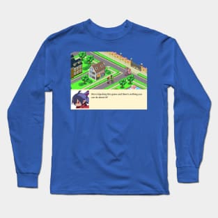 Unpexcted Crossover Long Sleeve T-Shirt